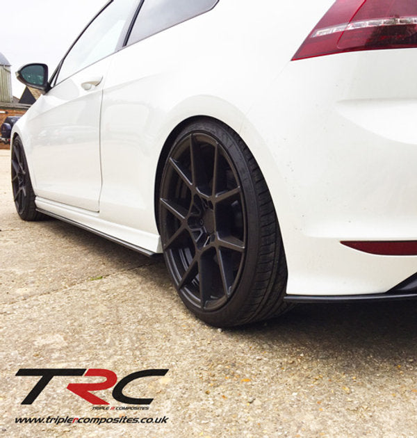 Volkswagen Golf MK7 R Side Skirt Splitters - TRC Performance Styling