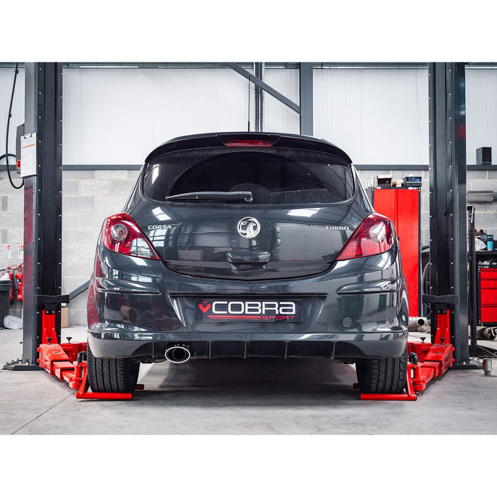 Vauxhall Corsa D 1.4 Turbo Black Edition (12-14) Venom Box Delete Rear Performance Exhaust – Cobra Sport