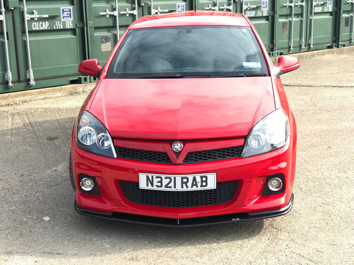 Vauxhall Astra H VXR Front Splitter - TRC Performance Styling