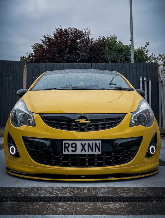Vauxhall Corsa D LE Front Splitter - TRC Performance Styling
