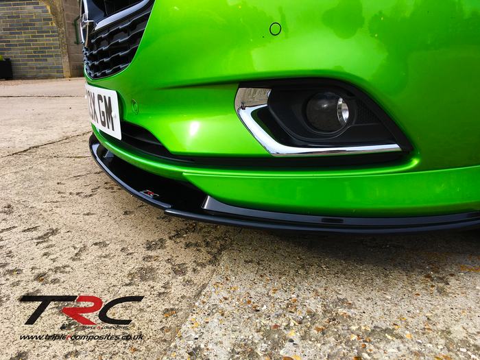 Vauxhall Corsa E LE Front Splitter - TRC Performance Styling