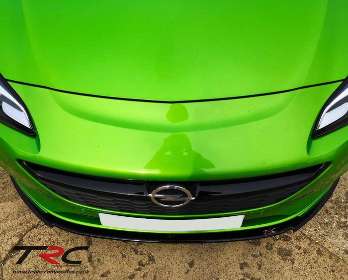 Vauxhall Corsa E LE Front Splitter - TRC Performance Styling