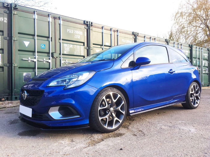Vauxhall Corsa E LE Side Skirt Splitters - TRC Performance Styling