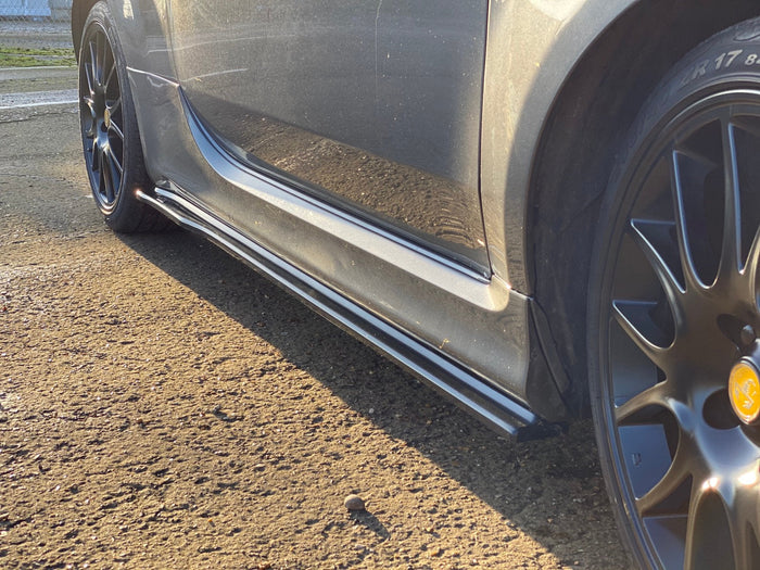 Fiat Abarth 695 Series 3 Side Skirt Splitters - TRC Performance Styling
