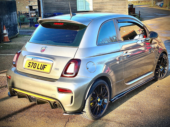 Fiat Abarth 595 Series 4 Rear Spats - TRC Performance Styling