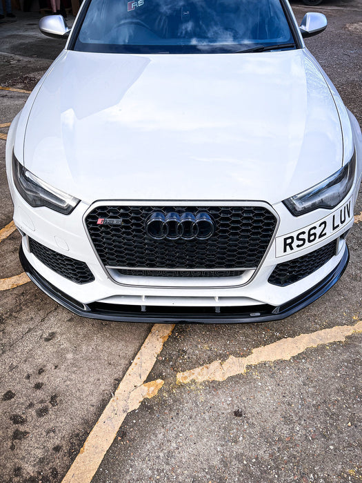 Audi RS6 C7 Saloon Front Splitter - TRC Performance Styling