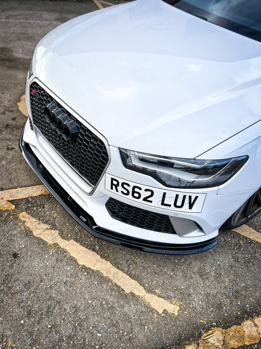 Audi RS6 C7 Saloon Front Splitter - TRC Performance Styling