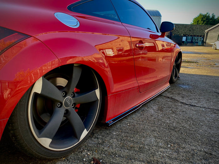 Audi TT MK2 S-Line Facelift Side Skirt Splitters - TRC Performance Styling