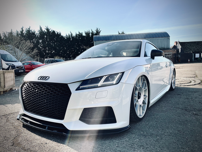 Audi TT MK3 S-Line Pre Facelift Front Splitter - TRC Performance Styling
