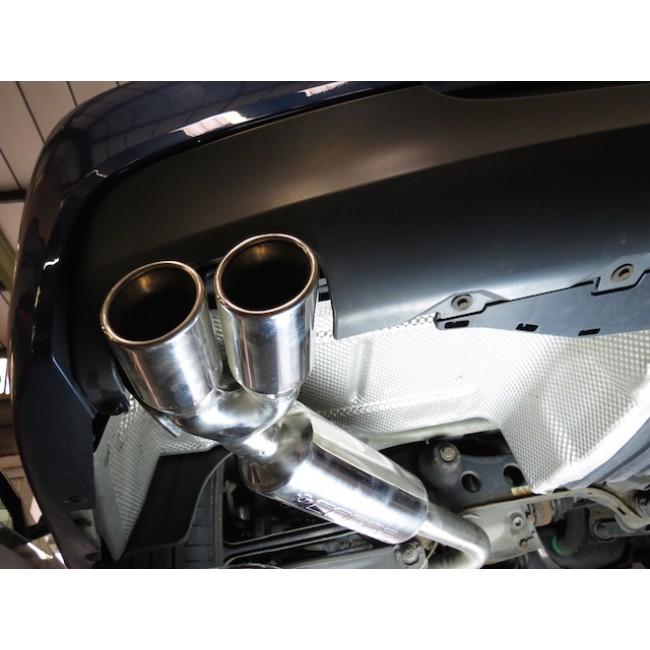 BMW 318D/320D Diesel (E90/E91) Twin Tip Performance Exhaust Rear Box – Cobra Sport