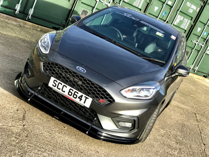 Ford Fiesta MK8 ST/ ST-line/MK8.5 ST-Line  Ally-Aero Front Splitter - TRC Performance Styling