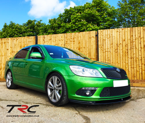 Skoda Octavia MK2 VRS Front Splitter - TRC Performance Styling
