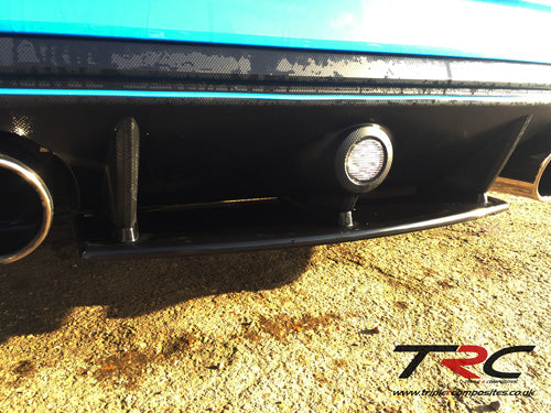 Ford Focus MK3 RS - V2 Rear Splitter Kit - TRC Performance Styling