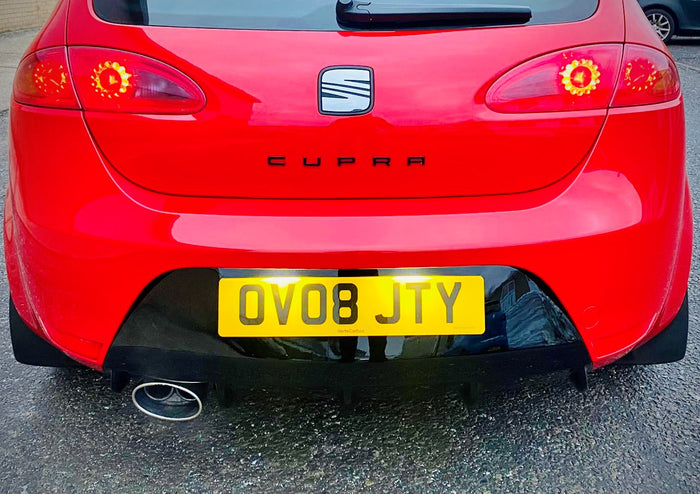 SEAT Leon MK2 Cupra / FR Finned Diffuser - TRC Performance Styling