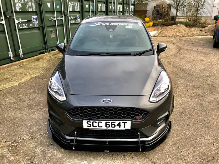 Ford Fiesta MK8 ST/ ST-line/MK8.5 ST-Line  Ally-Aero Front Splitter - TRC Performance Styling