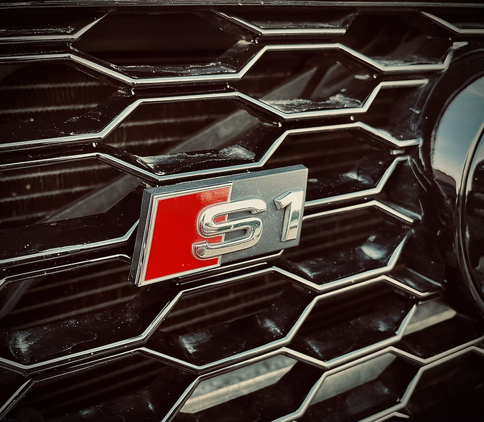 Audi S1 Badge / Number Plate Holder For RS1 Grille - TRC Performance Styling