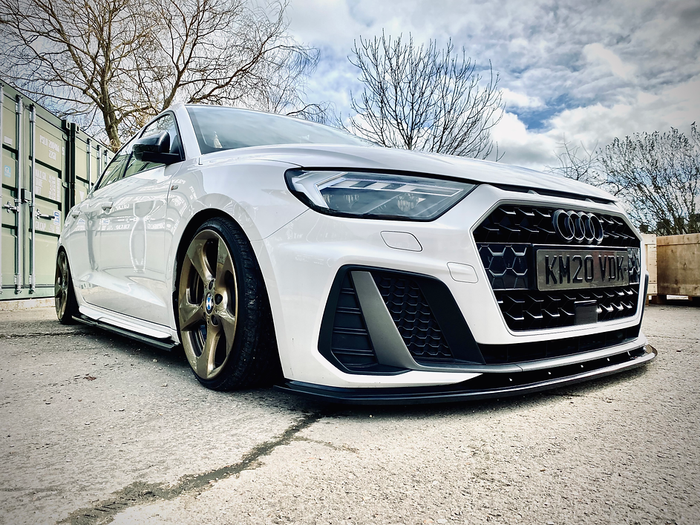 Audi A1 S-Line 8Y Front Splitter - TRC Performance Styling