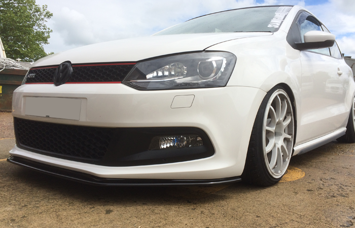 Volkswagen Polo GTI 6R MK5 Front Splitter - TRC Performance Styling