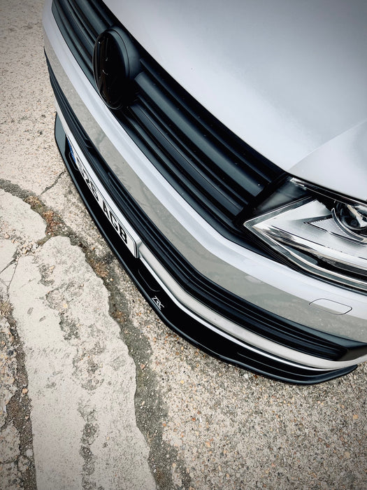 Volkwagen T6 Transporter Non-Sportline Front Splitter - TRC Performance Styling