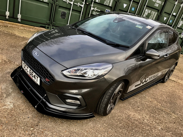Ford Fiesta MK8 ST/ ST-line/MK8.5 ST-Line  Ally-Aero Front Splitter - TRC Performance Styling