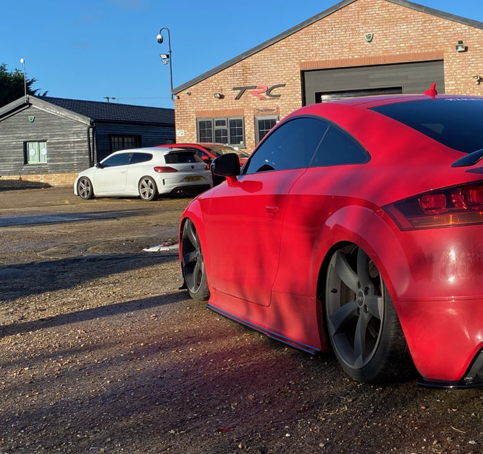 Audi TTS/ S-Line MK2 FL Side Skirt Splitter - TRC Performance Styling