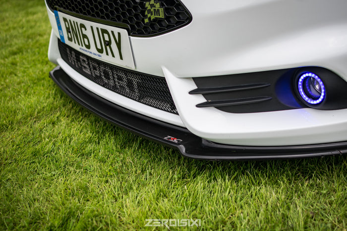 Ford Fiesta MK7 / MK7.5 ST180 - V2 Front Splitter - TRC Performance Styling