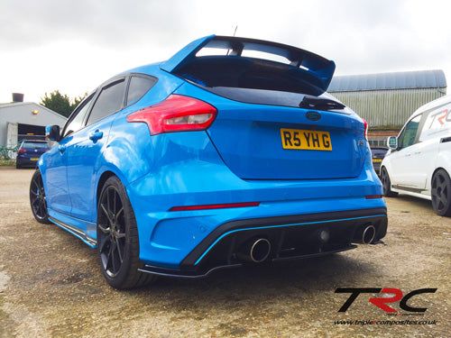 Ford Focus MK3 RS - V2 Rear Splitter Kit - TRC Performance Styling