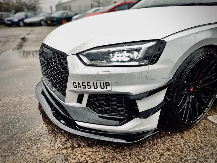 Dark Ghost - Audi RS5 B9 Front Splitter - TRC Performance Styling