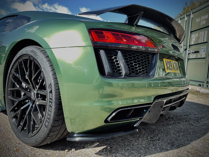 Dark Ghost - Audi R8 Gen 2 Rear Spats - TRC Performance Styling