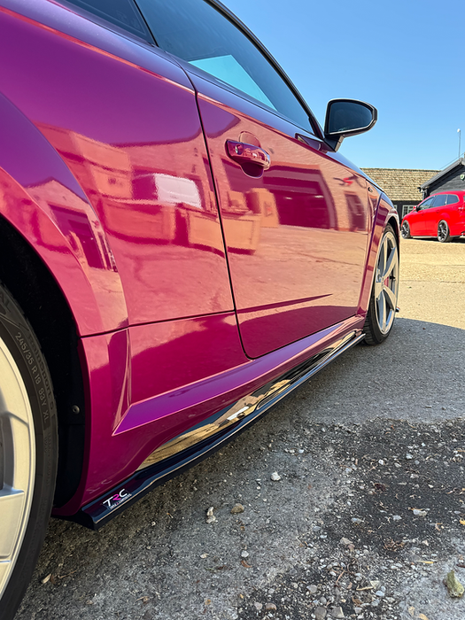 Audi TTS MK3 Facelift Side Skirt Splitters - TRC Performance Styling