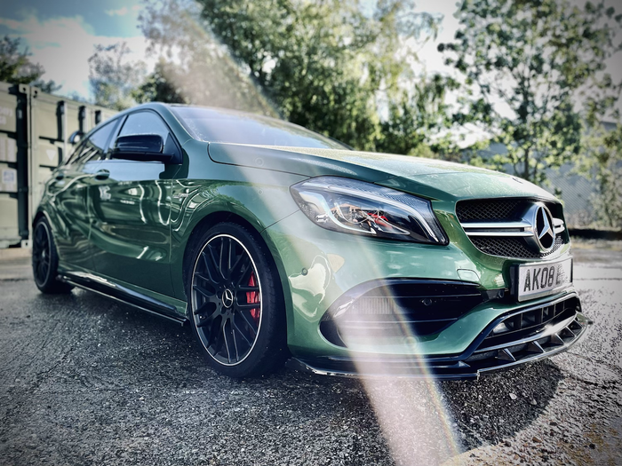 Mercedes A45 AMG W176 Front Splitter - TRC Performance Styling