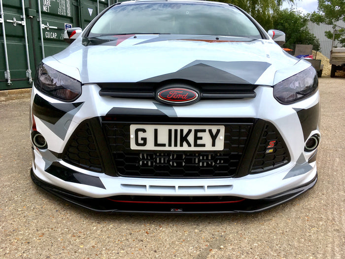 Ford Focus MK3 Zetec S Front Splitter - TRC Performance Styling