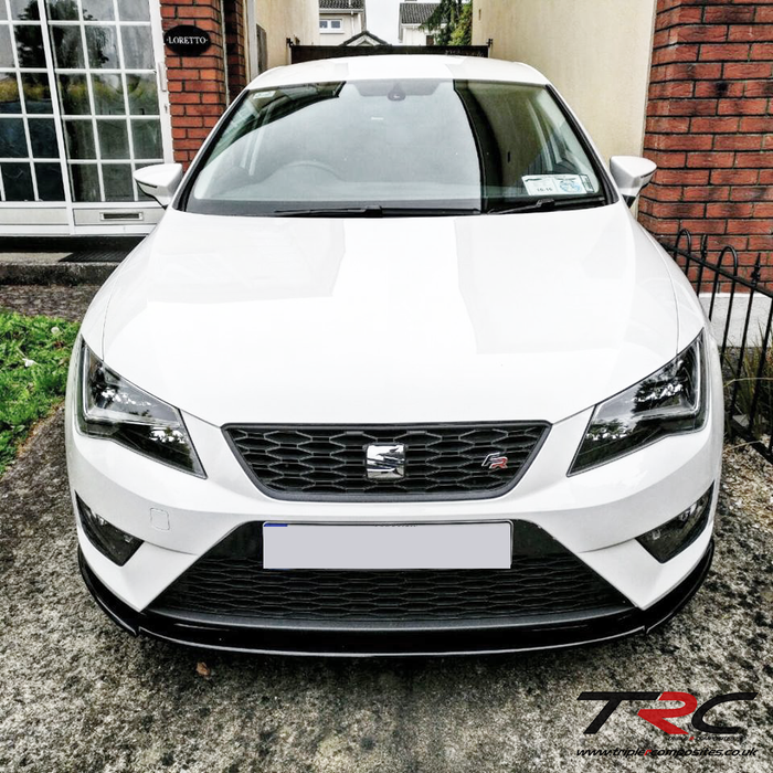 SEAT Leon MK3 FR / Cupra (PFL) Front Splitter - TRC Performance Styling