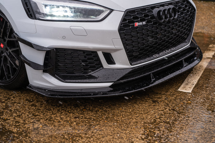 Dark Ghost - Audi RS5 B9 Front Splitter - TRC Performance Styling