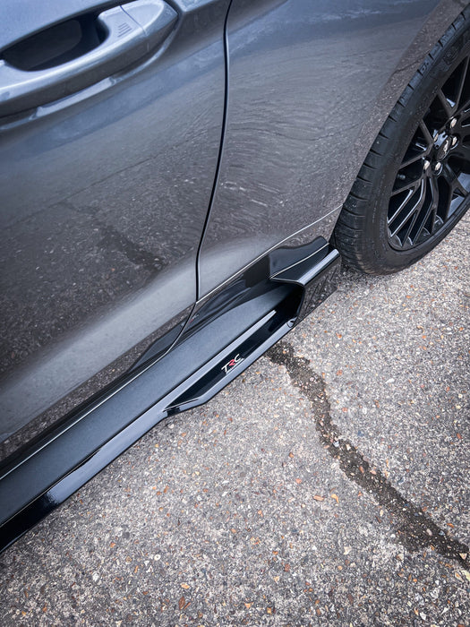 Ford Mustang 5.0L FL Side Skirt Splitters - TRC Performance Styling