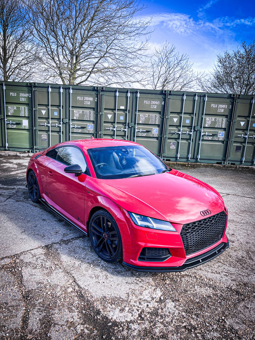 Audi TT MK3 S-Line PFL Side Skirt Splitters - TRC Performance Styling