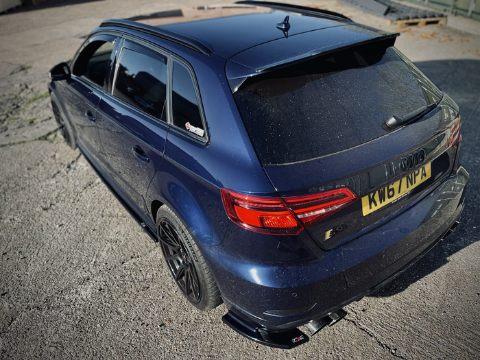 Audi S3 / A3 8V S-Line Sportback (5dr) Side Skirt Splitters - TRC Performance Styling
