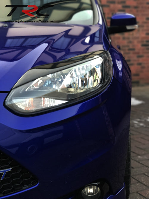 Ford Focus MK3 ST250/ MK3 ZS Headlight Brows - TRC Performance Styling