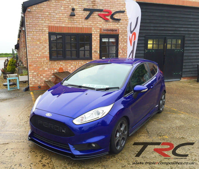 Ford Fiesta MK7 / MK7.5 ST180 - V3 Front Splitter - TRC Performance Styling
