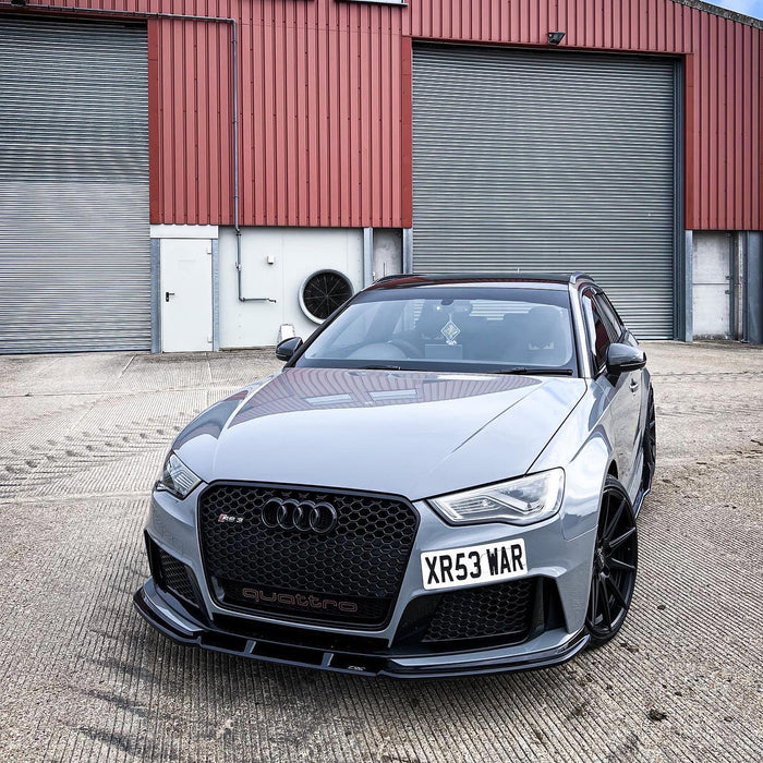 Audi RS3 8V PFL Front Splitter - TRC Performance Styling
