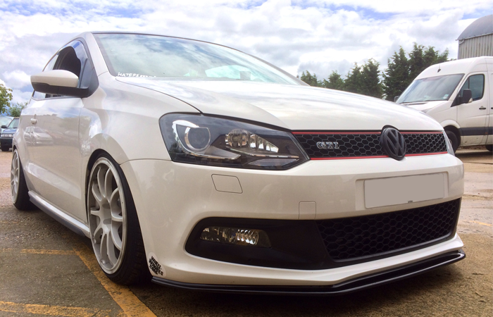 Volkswagen Polo GTI 6R MK5 Front Splitter - TRC Performance Styling