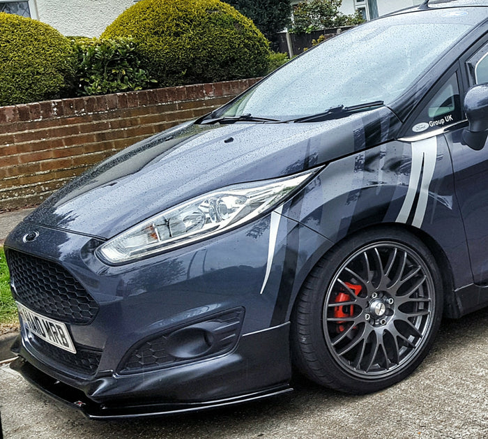 Ford Fiesta MK7.5 Zetec S / ST-Line Front Splitter - TRC Performance Styling