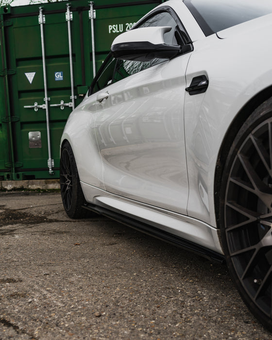 Dark Ghost - BMW M2 F87 Competition Side Skirt Splitters - TRC Performance Styling