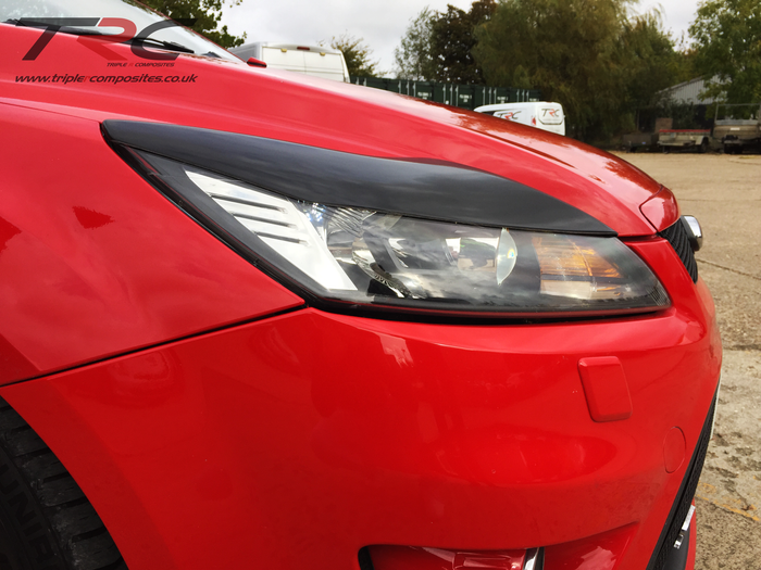 Ford Focus MK2.5 FL Headlight Brows - TRC Performance Styling