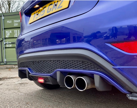 Ford Fiesta MK7.5 ST180 Diffuser Fins & Rain Light - TRC Performance Styling