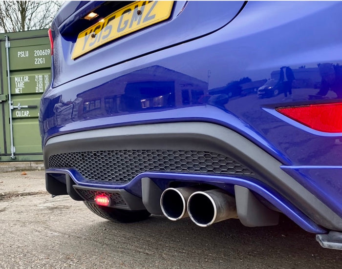 Ford Fiesta MK7.5 ST180 Diffuser Fins & Rain Light - TRC Performance Styling