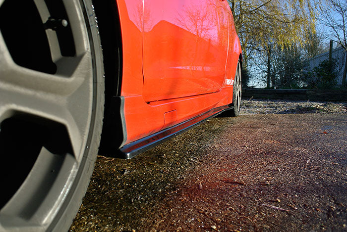 Ford Fiesta MK7.5 ST180 / Zetec S Side Skirt Splitters - TRC Performance Styling