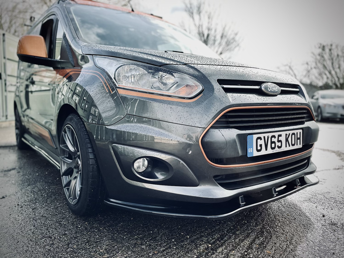 Ford Transit Connect MK2 PFL Front Splitter - TRC Performance Styling