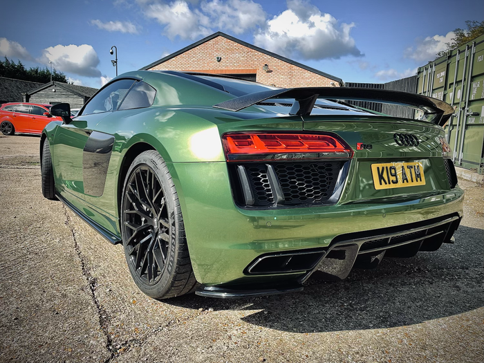 Dark Ghost - Audi R8 Gen 2 Side Skirt Splitters - TRC Performance Styling