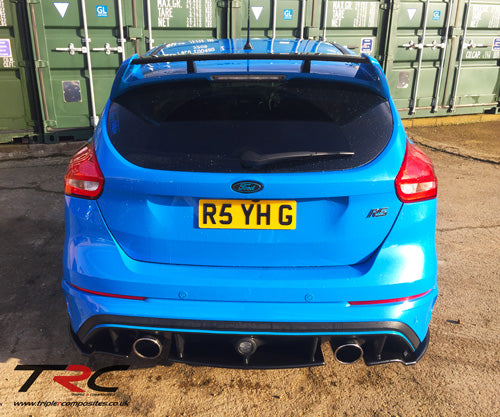 Ford Focus MK3 RS - V2 Rear Splitter Kit - TRC Performance Styling